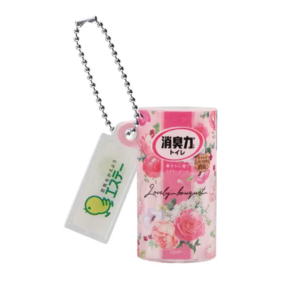 消臭力 ミニチュアチャーム 消臭力 トイレ用(ラブリーブーケ)