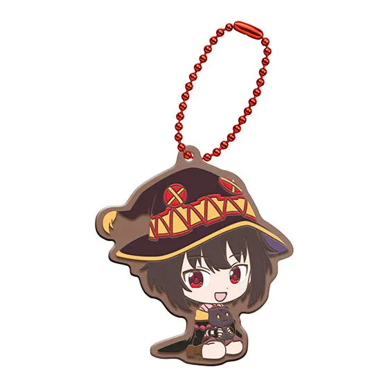 この素晴らしい世界に爆焔を! カプセルラバーマスコット めぐみん&ちょむすけ
