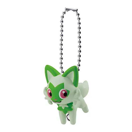 ポケットモンスター つまんでつなげてマスコット8 ニャオハ(ボールチェーンver.)