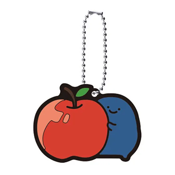 お文具といっしょ カプセルラバーマスコット ~フルーツなのです~ 名も無き者(りんご)