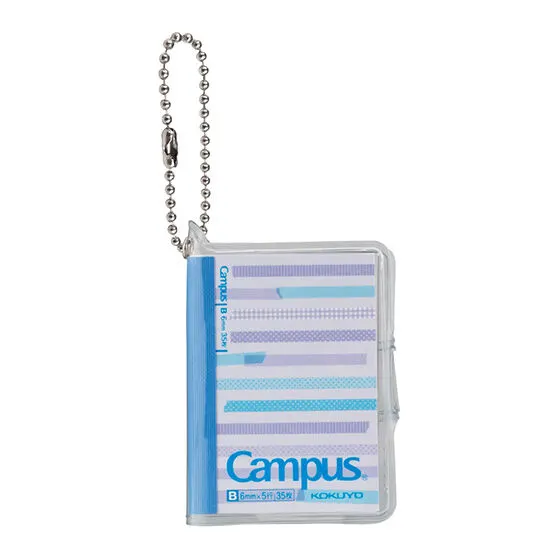 ミニチュア Campusノートチャーム デザインE