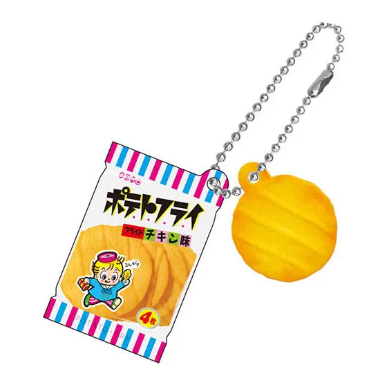 東豊製菓 ポテトフライミニチュアチャーム フライドチキン味