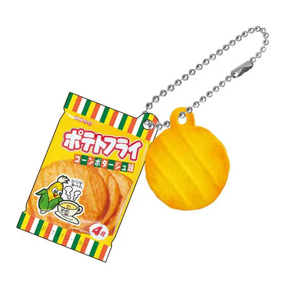 東豊製菓 ポテトフライミニチュアチャーム コーンポタージュ味