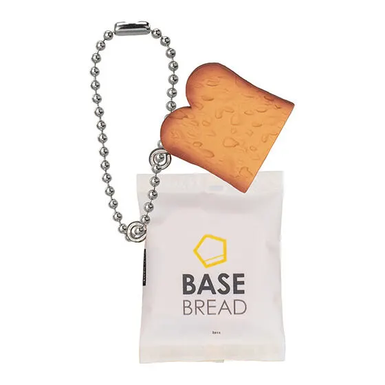 BASE FOOD ミニチュアマスコットチャーム BASE BREAD ミニ食パン
