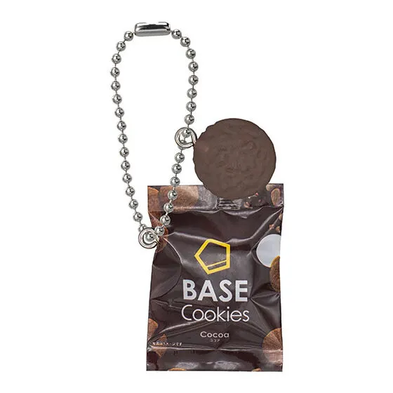 BASE FOOD ミニチュアマスコットチャーム BASE Cookies ココア