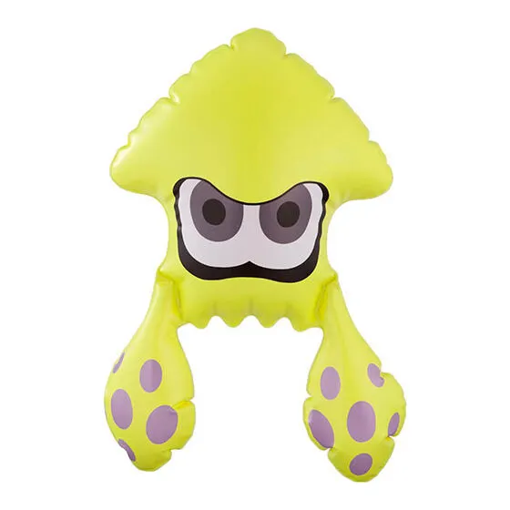スプラトゥーン3 イカしたエアーマスコット イカ（イエロー）