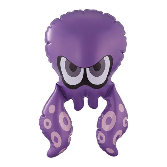 スプラトゥーン3 イカしたエアーマスコット タコ（パープル）
