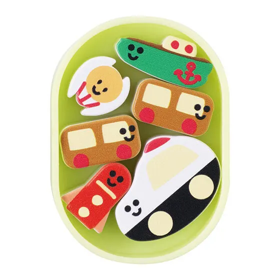 かわいいお弁当パズル のりもののなかま