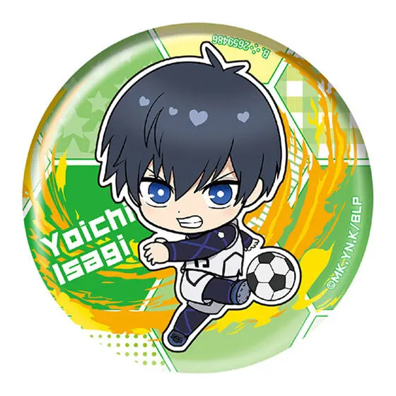 ブルーロック ぷにとっぷ♡あそーとこれくしょん02 ホログラム缶バッジ 潔 世一