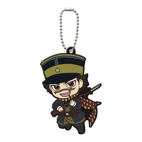 バンダイナムコアミューズメント限定　ゴールデンカムイ　カプセルラバーマスコット 杉元佐一