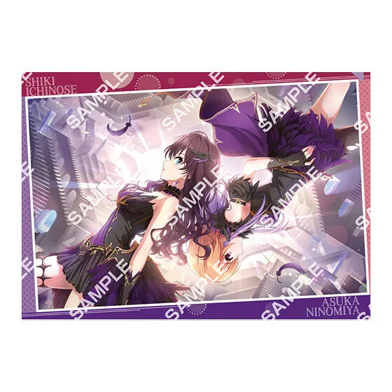 バンダイナムコアミューズメント限定 【フラットガシャポン】アイドルマスター シンデレラガールズ クリアファイル ラインナップ 1
