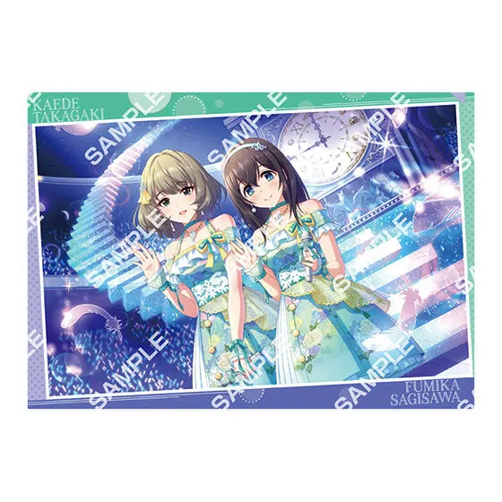 バンダイナムコアミューズメント限定 【フラットガシャポン】アイドルマスター シンデレラガールズ クリアファイル ラインナップ 4