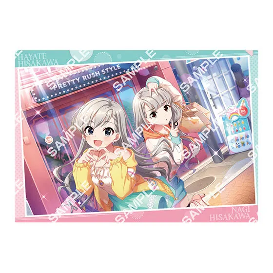 バンダイナムコアミューズメント限定 【フラットガシャポン】アイドルマスター シンデレラガールズ クリアファイル ラインナップ 6