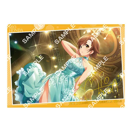 バンダイナムコアミューズメント限定 【フラットガシャポン】アイドルマスター シンデレラガールズ クリアファイル ラインナップ 8