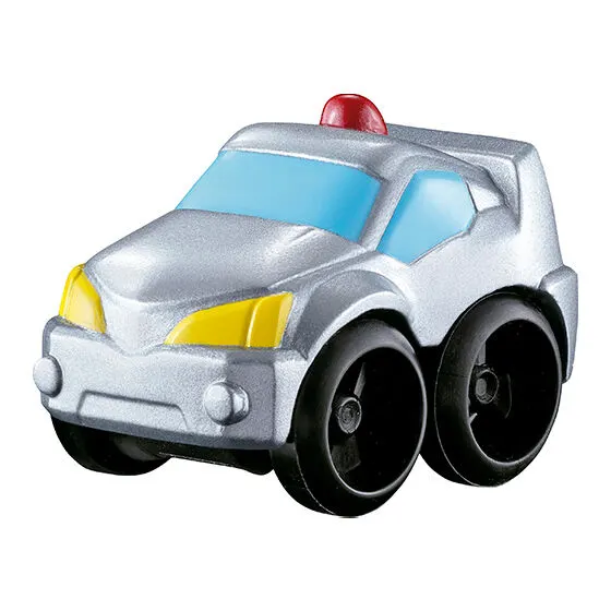 びっくらたまご お風呂でアソビークルーはたらくのりもの編ー 覆面パトカー