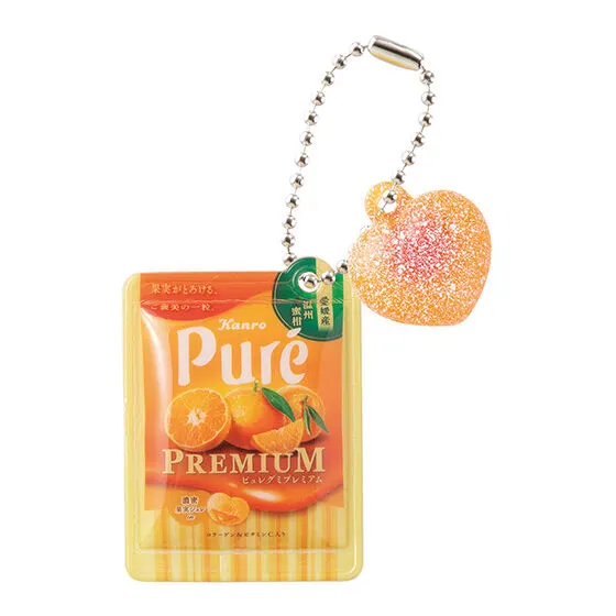 ピュレグミ シャカシャカチャーム ピュレグミプレミアム みかん