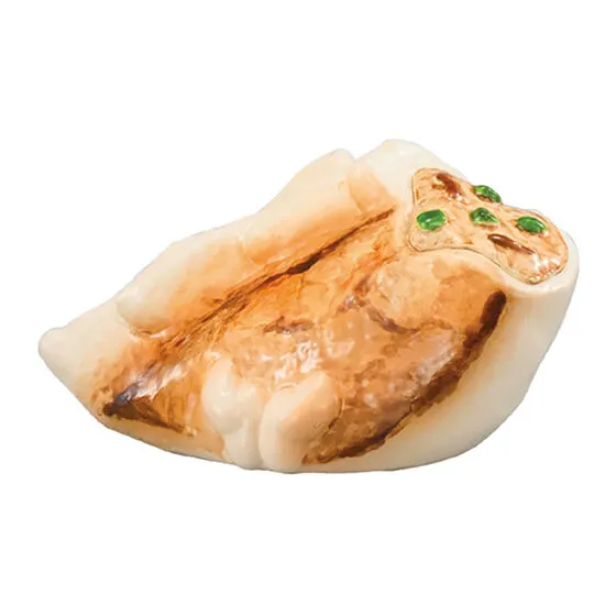 まちぼうけ 餃子さん 食べかけ餃子さん
