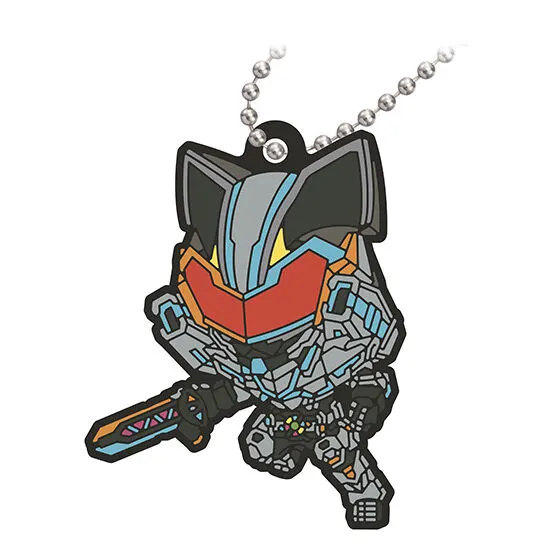 仮面ライダーギーツ カプセルラバーマスコット02 仮面ライダータイクーン コマンドフォーム キャノンモード