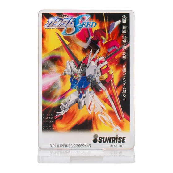 ガンダムポスター アクリルスタンド01 機動戦士ガンダムSEED(TV版)