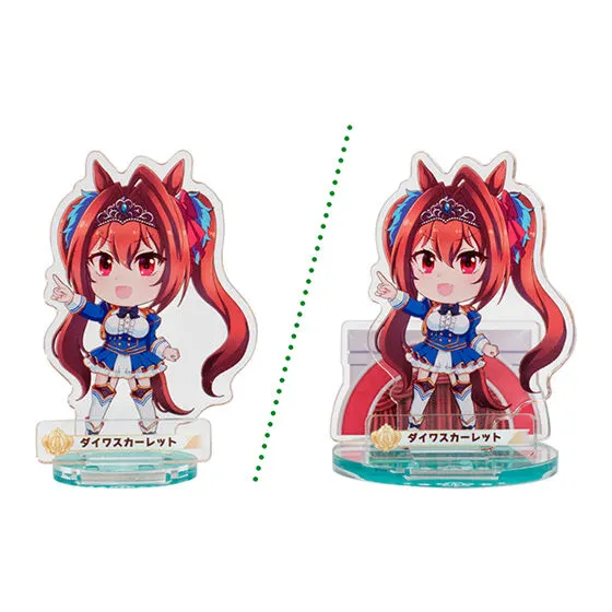 ウマ娘 プリティーダービー パドックでポーズ!アクリルスタンド4 ダイワスカーレット