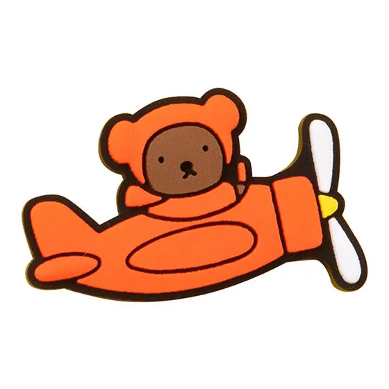 miffy ラバーマグネット2 ボリス(ひこうき)