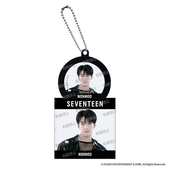 SVTレコードマグネットチャーム From PLEDIS ENTERTAINMENT SEVENTEEN WONWOO