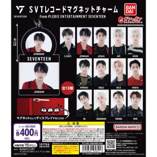 SVTレコードマグネットチャーム From PLEDIS ENTERTAINMENT SEVENTEENの画像