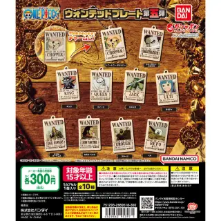 ワンピース ウォンテッドプレート第五弾の画像