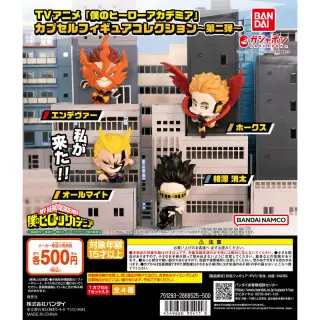 TVアニメ「僕のヒーローアカデミア」 カプセルフィギュアコレクション～第二弾～の画像