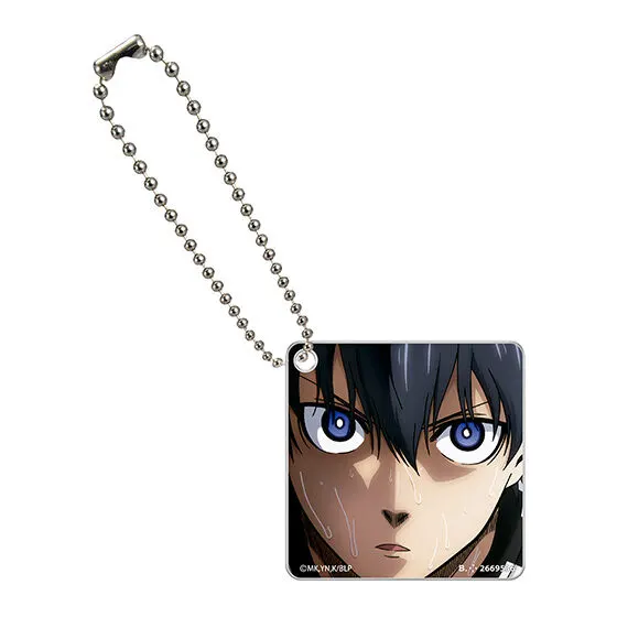 バンダイナムコアミューズメント限定 カプセルスクエア名場面アクリルチャーム『ブルーロック』 潔 世一A