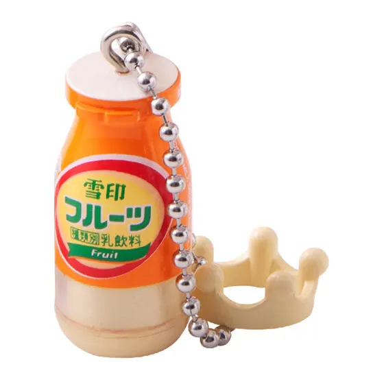 雪印メグミルク ミニチュアチャーム~乳飲料シリーズ~ 雪印フルーツ(瓶)
