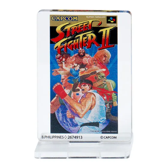 ストリートファイターⅡ ゲーム情景アクリルスタンド パッケージ