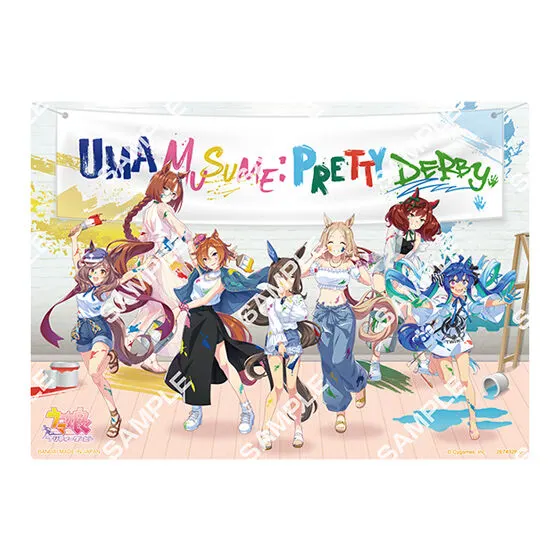 バンダイナムコアミューズメント限定 【フラットガシャポン】ウマ娘 プリティーダービー コレクタブルクリアボード~ペインタースタイル~ 集合
