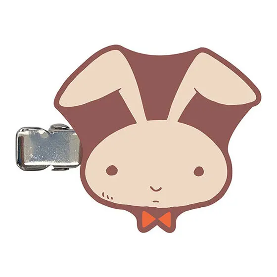 クレヨンしんちゃん カプセルヘアクリップ ネネちゃんのうさぎ