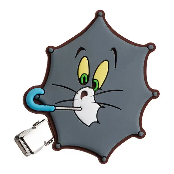 TOM and JERRY カプセルヘアクリップ トム 傘