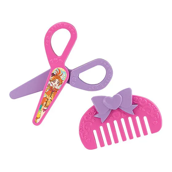 ひろがるスカイ！プリキュア コスメ＆ヘアメイクセット ハサミ＆コーム