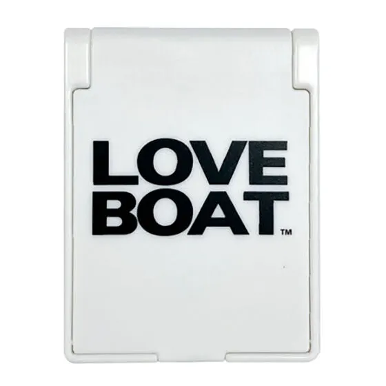 LOVE BOAT ミニチュアミラーコレクション ホワイト × ブラック