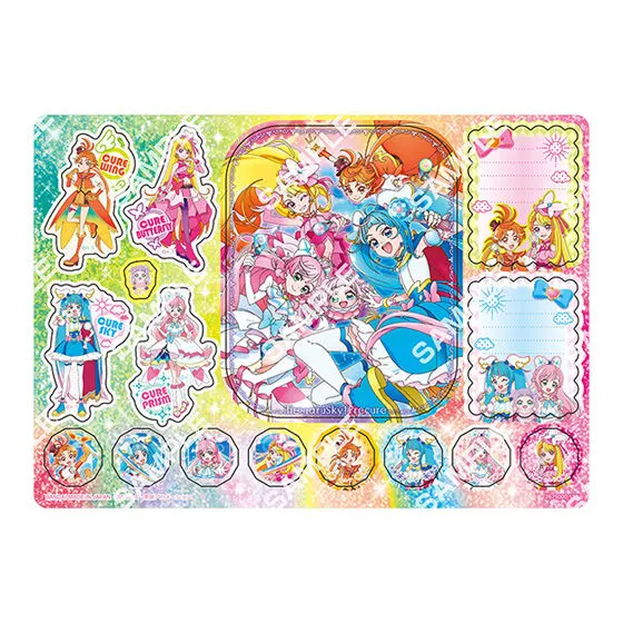 ジャンボシールダス ひろがるスカイ!プリキュア デザインB