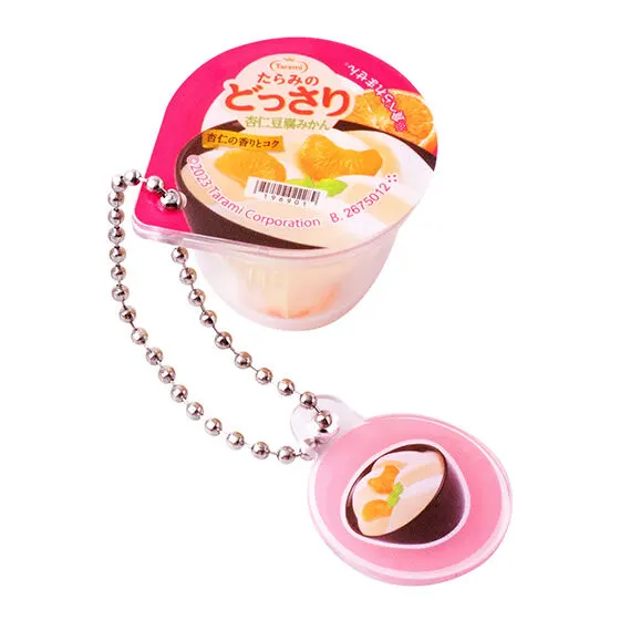 たらみシリーズ ミニチュアチャーム たらみのどっさり 杏仁豆腐みかん
