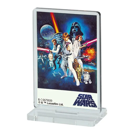 STAR WARS ポスターアクリルスタンド スター・ウォーズ エピソード4/新たなる希望