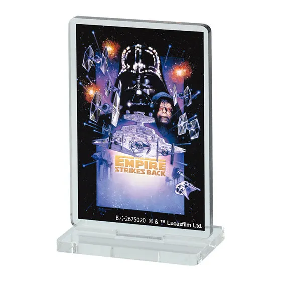 STAR WARS ポスターアクリルスタンド スター・ウォーズ エピソード5/帝国の逆襲
