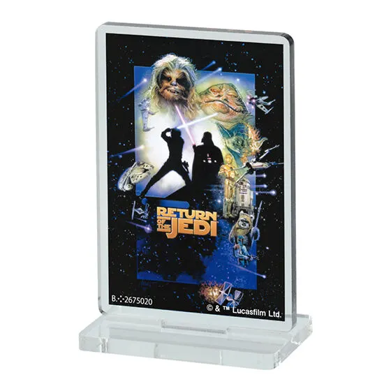 STAR WARS ポスターアクリルスタンド スター・ウォーズ エピソード6/ジェダイの帰還
