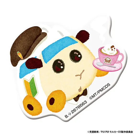 バンダイナムコアミューズメント限定 PUI PUI モルカー カプセルアクリルバッジ アビー