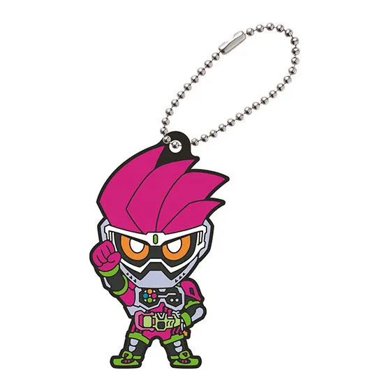 仮面ライダーシリーズ レジェンドライダー カプセルラバーマスコット 仮面ライダーエグゼイド