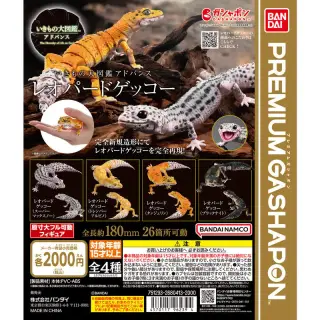 いきもの大図鑑アドバンス レオパードゲッコーの画像