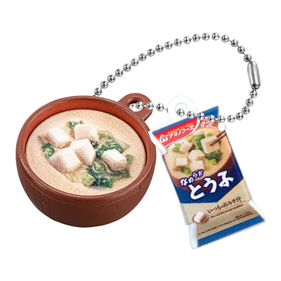 アマノフーズ フリーズドライおみそ汁 ダブルスイングマスコット とうふ