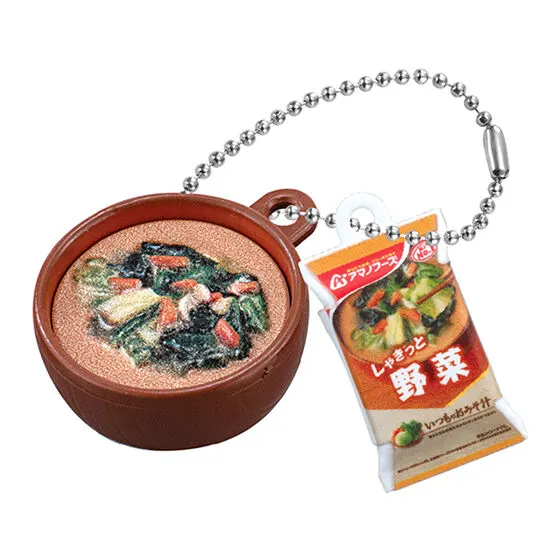 アマノフーズ フリーズドライおみそ汁 ダブルスイングマスコット 野菜