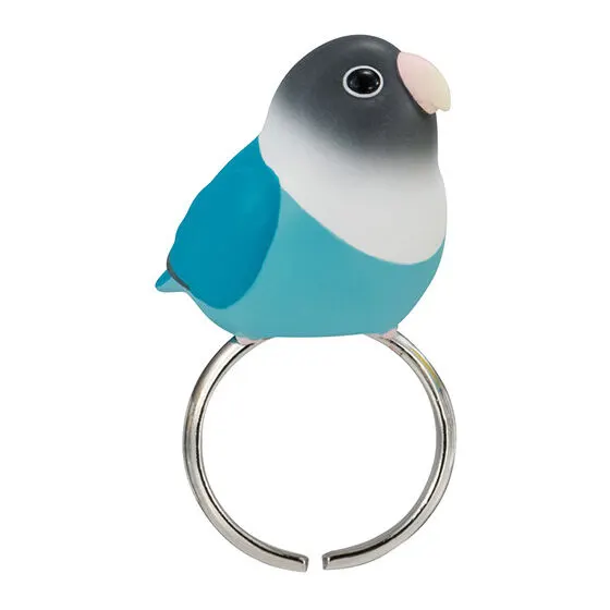 ことりんぐ3 ボタンインコブルー