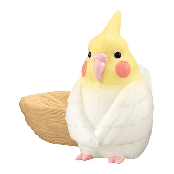 まちぼうけ鳥2 オカメインコ（白）