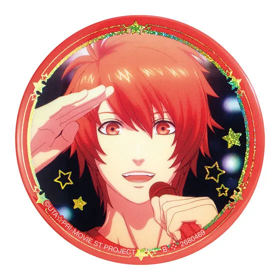 劇場版 うたの☆プリンスさまっ♪ マジLOVEスターリッシュツアーズ ホログラム缶バッジ 一十木音也
